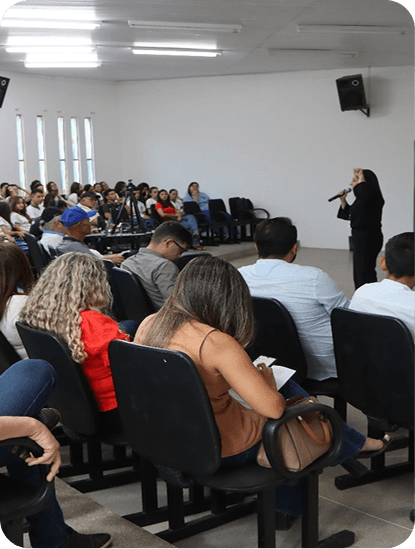 Evento de mobilização social do Plansanear