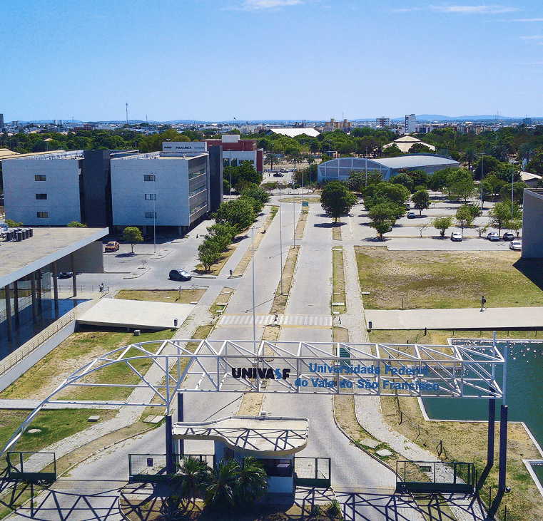 Vista aérea da sede da UNIVASF em Petrolina